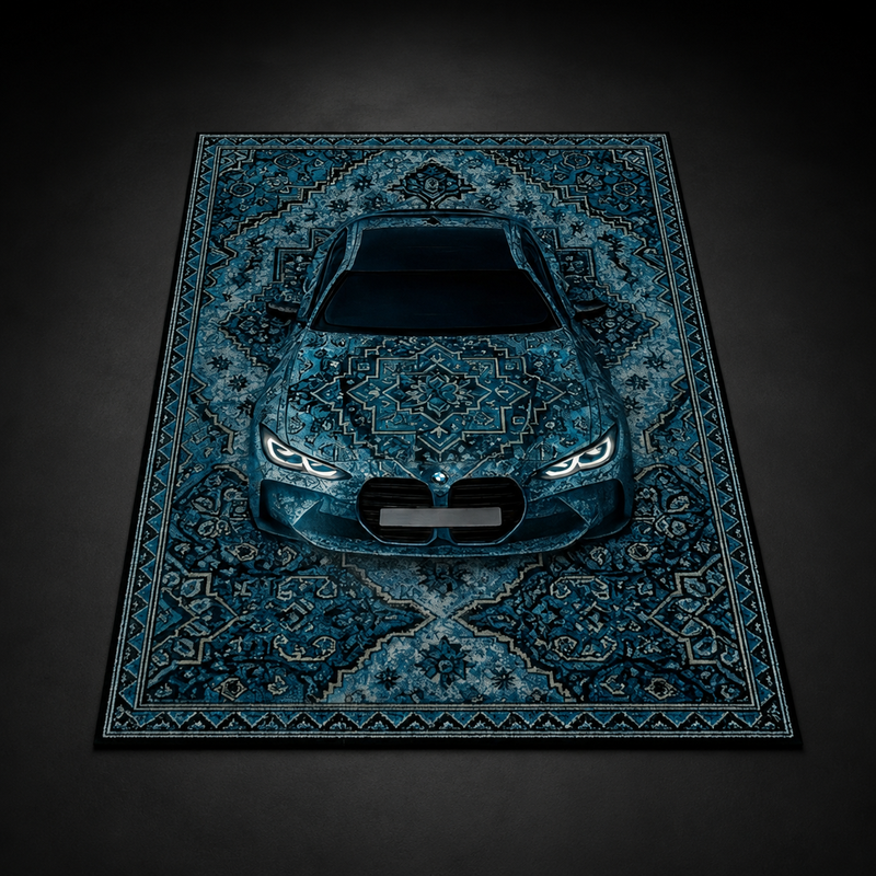 BMW M4 3D Rug