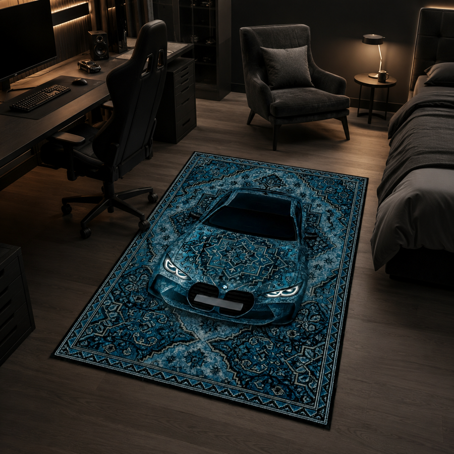 BMW M4 3D Rug