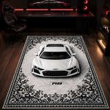 سجادة Audi R8 في مساحة داخلية