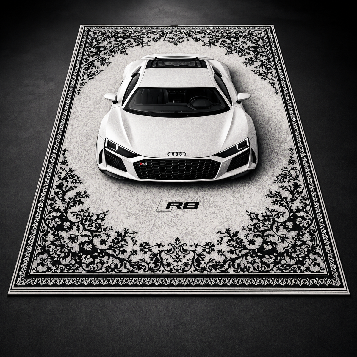 سجادة Audi R8 ثلاثية الأبعاد