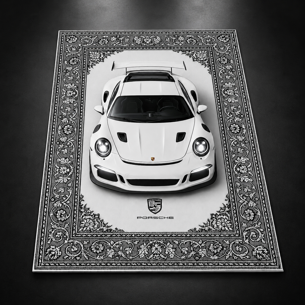 سجادة Porsche 911 GT3 RS ثلاثية الأبعاد