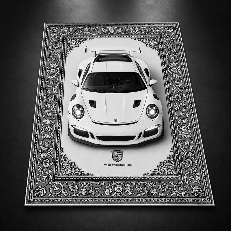 Porsche 911 GT3 RS 3D Rug