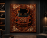سجادة Porsche 911 في مساحة داخلية