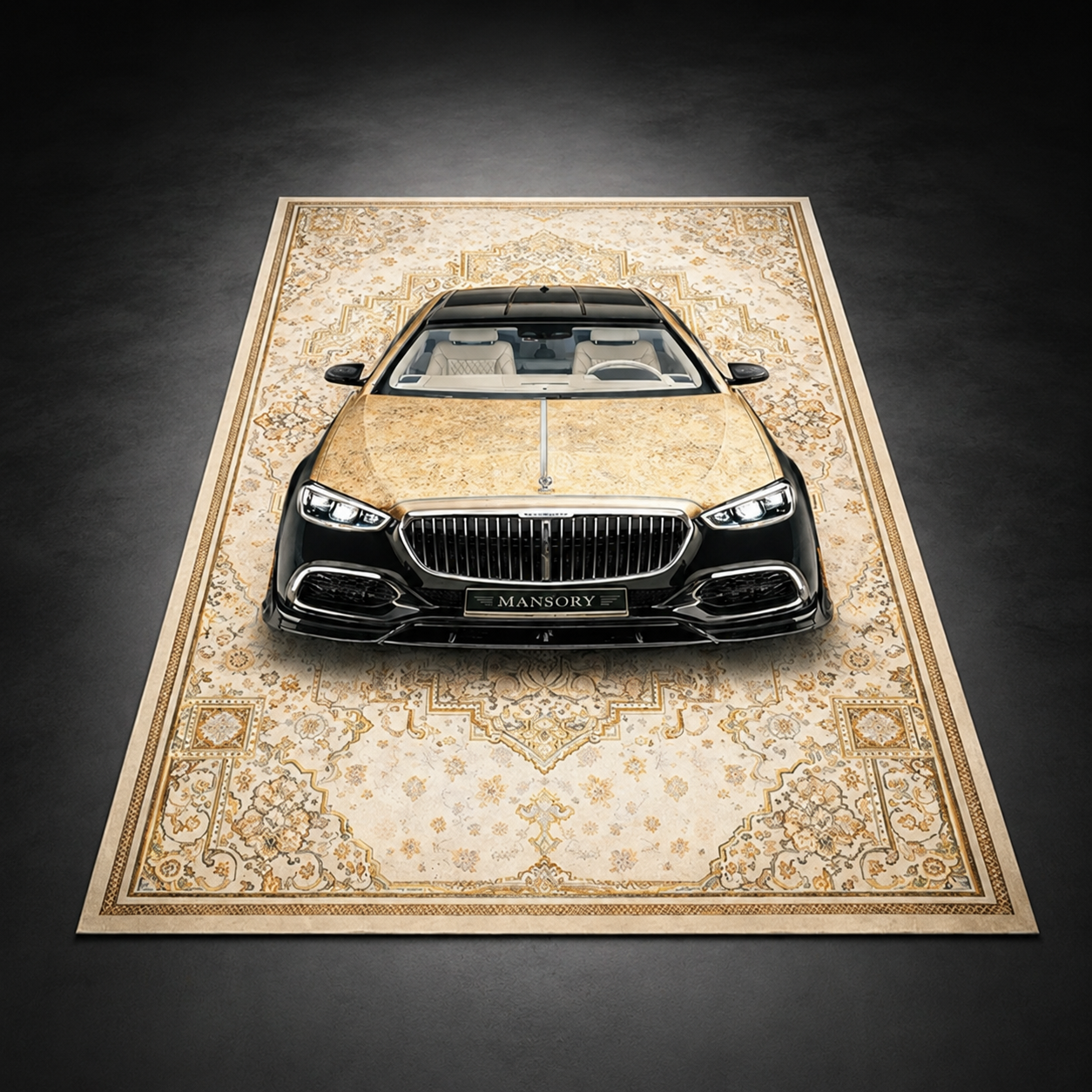 سجادة Mercedes Maybach S-Class Mansory ثلاثية الأبعاد