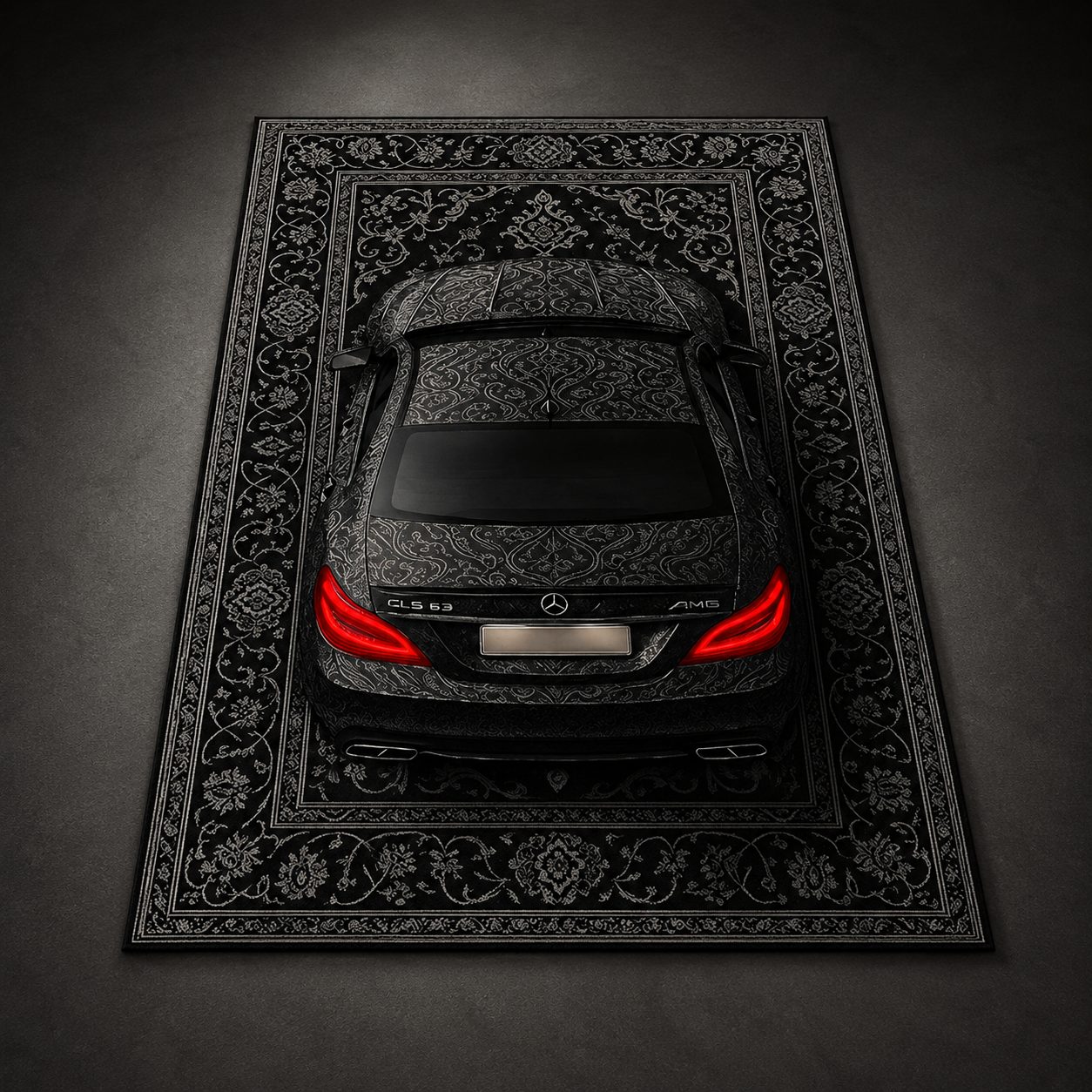سجادة Mercedes CLS 63 AMG ثلاثية الأبعاد