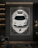تفاصيل سجادة Lamborghini Huracán