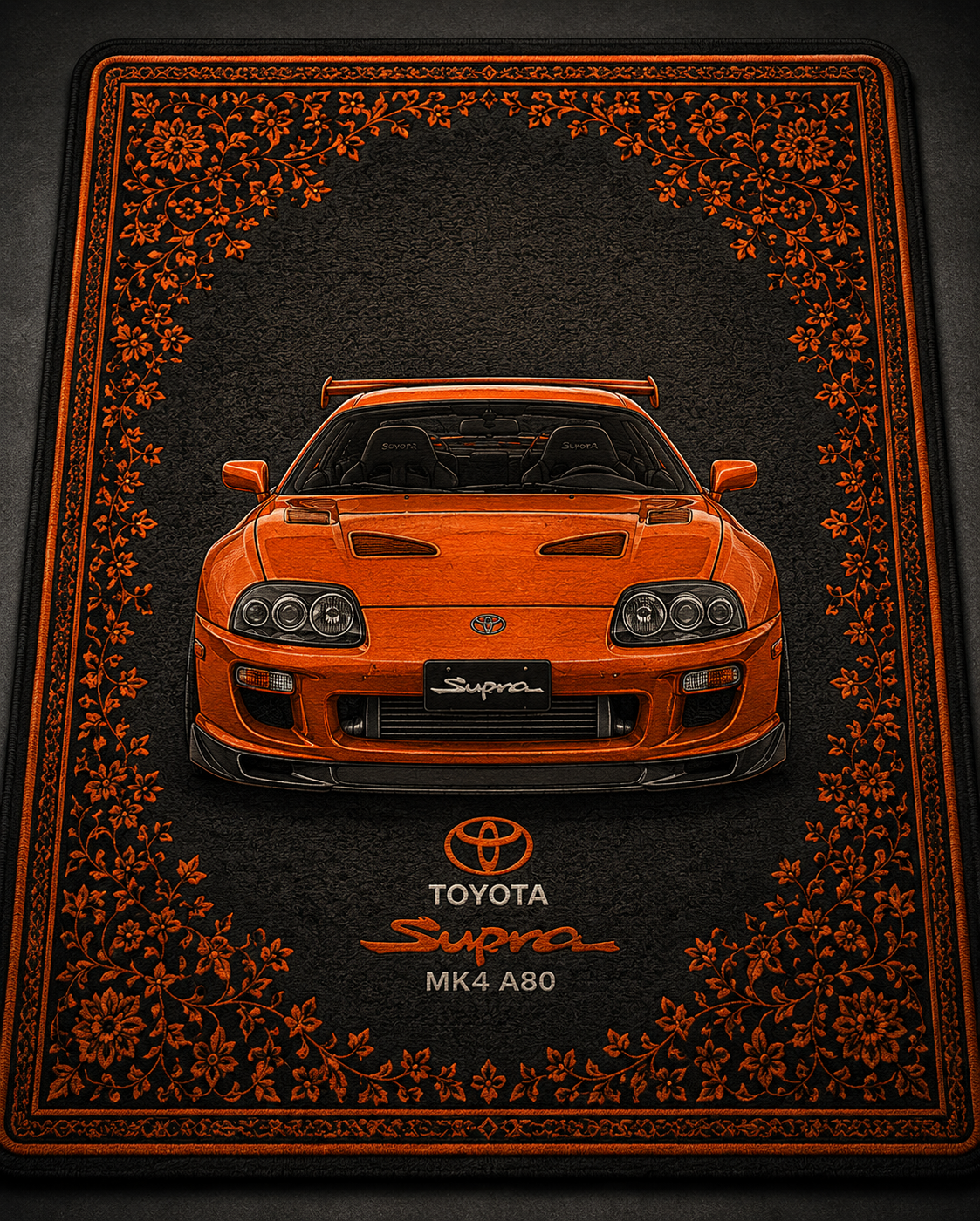 سجادة Toyota Supra MK4 A80 ثلاثية الأبعاد