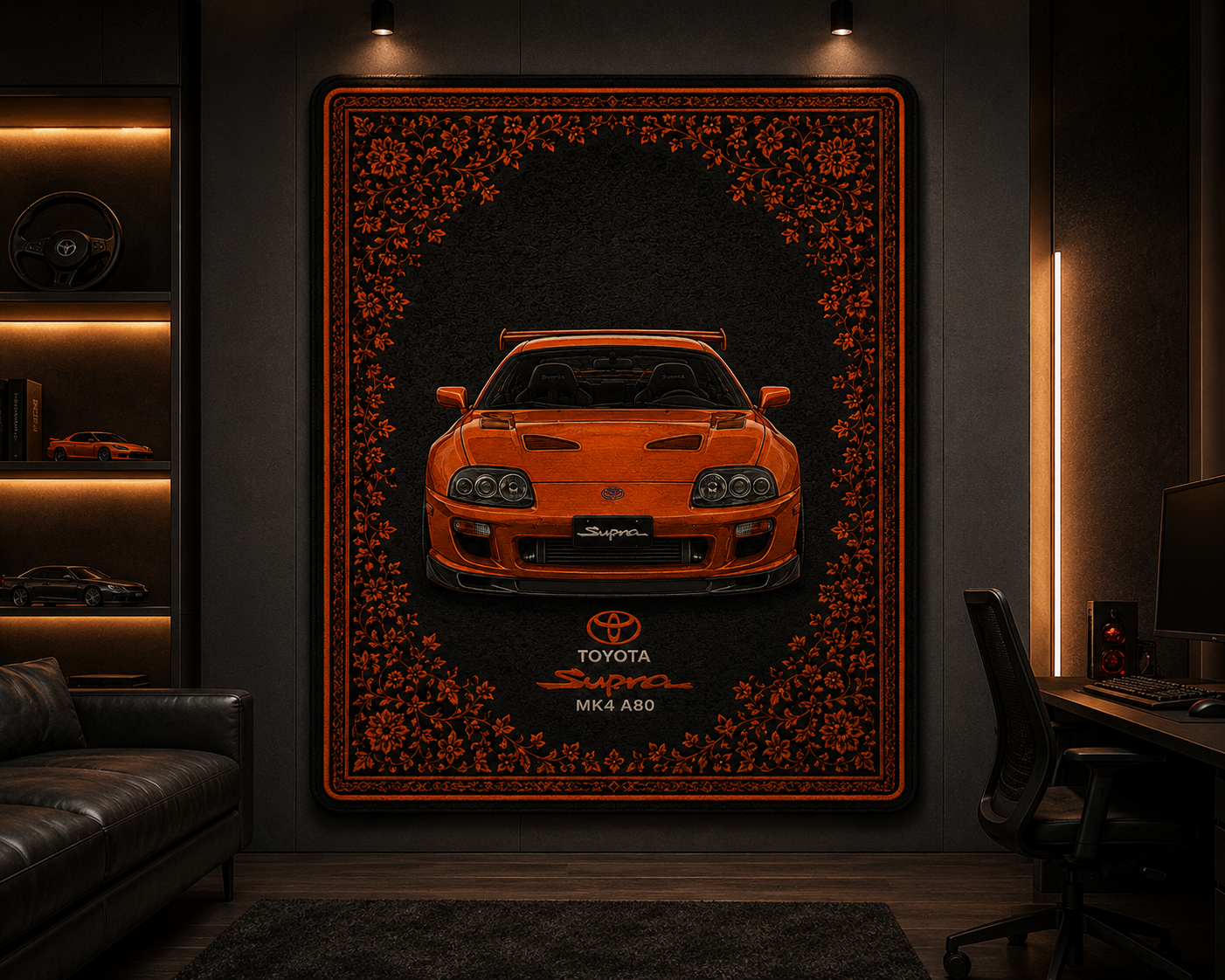 تفاصيل سجادة Toyota Supra MK4 A80